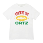 T Shirt Blanc Property of Crtz
